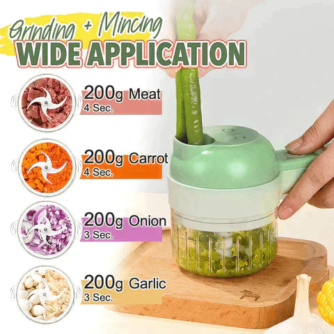 4 In 1 Electric Wireless Grinder
