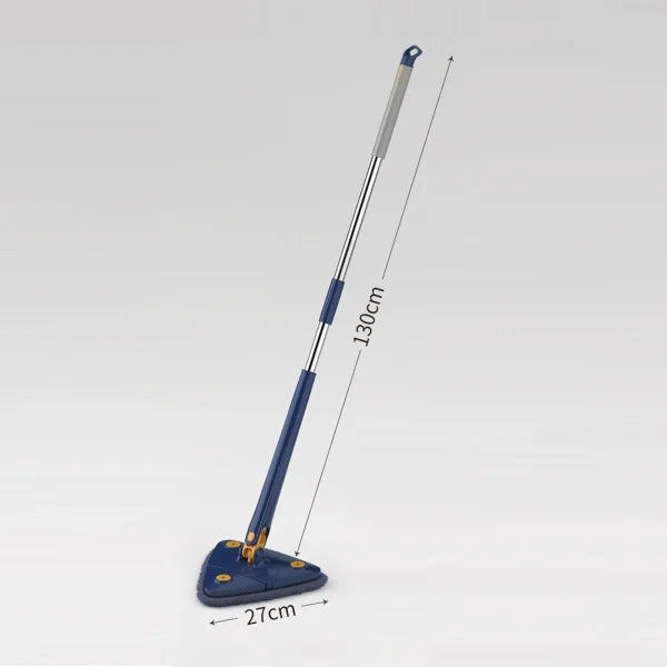360 Rotatable Adjustable Triangle Cleaning Mop With Twist Squeeze
