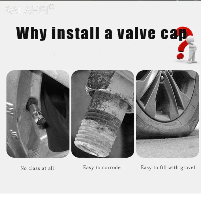 Universal Luminous Tire Valve Cap 4 Pack & 8 Pack. (Special Offer on 8 Pack)