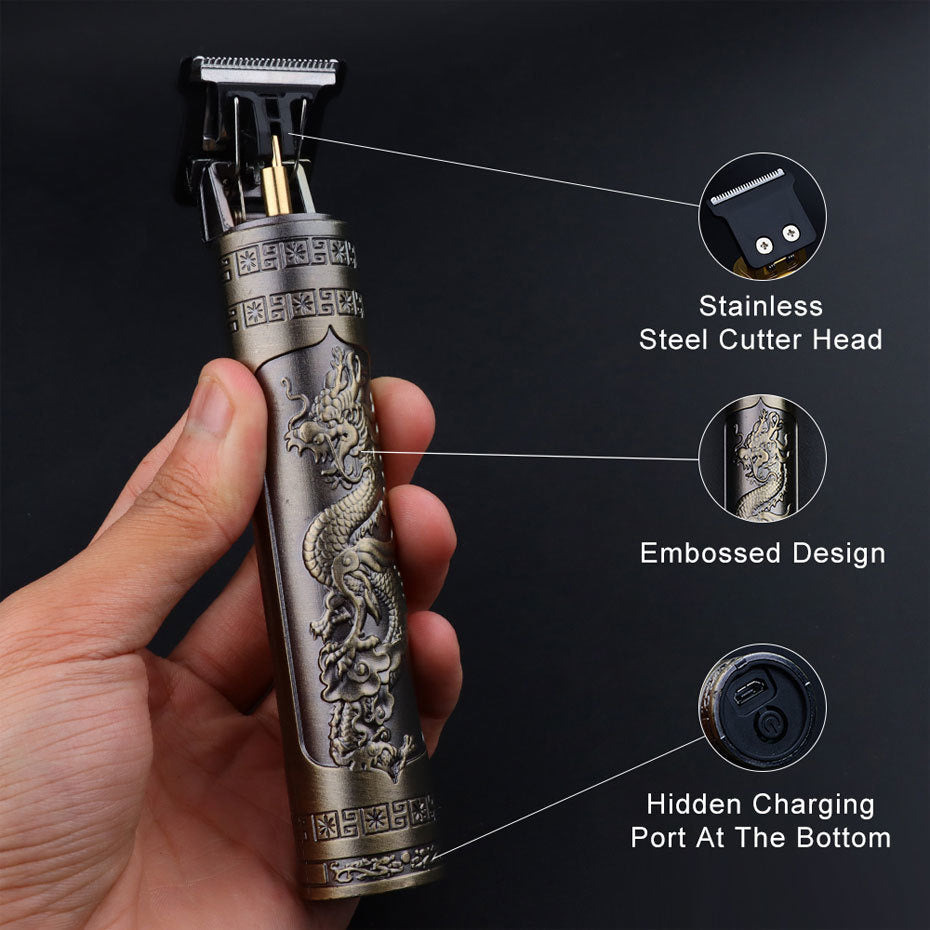 Professional T9 Trimmer Metal Body Shaver