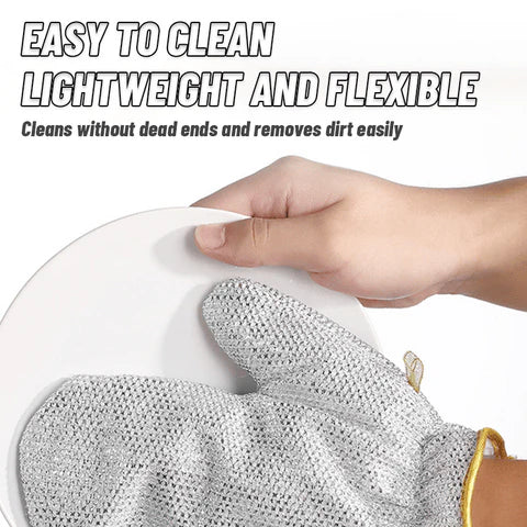 Multipurpose Wire Dishwashing Gloves (1 Pair)