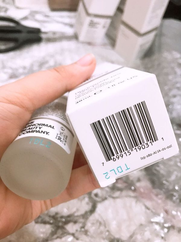 The Ordinary Niacinamide 10% + Zinc 1% Serum